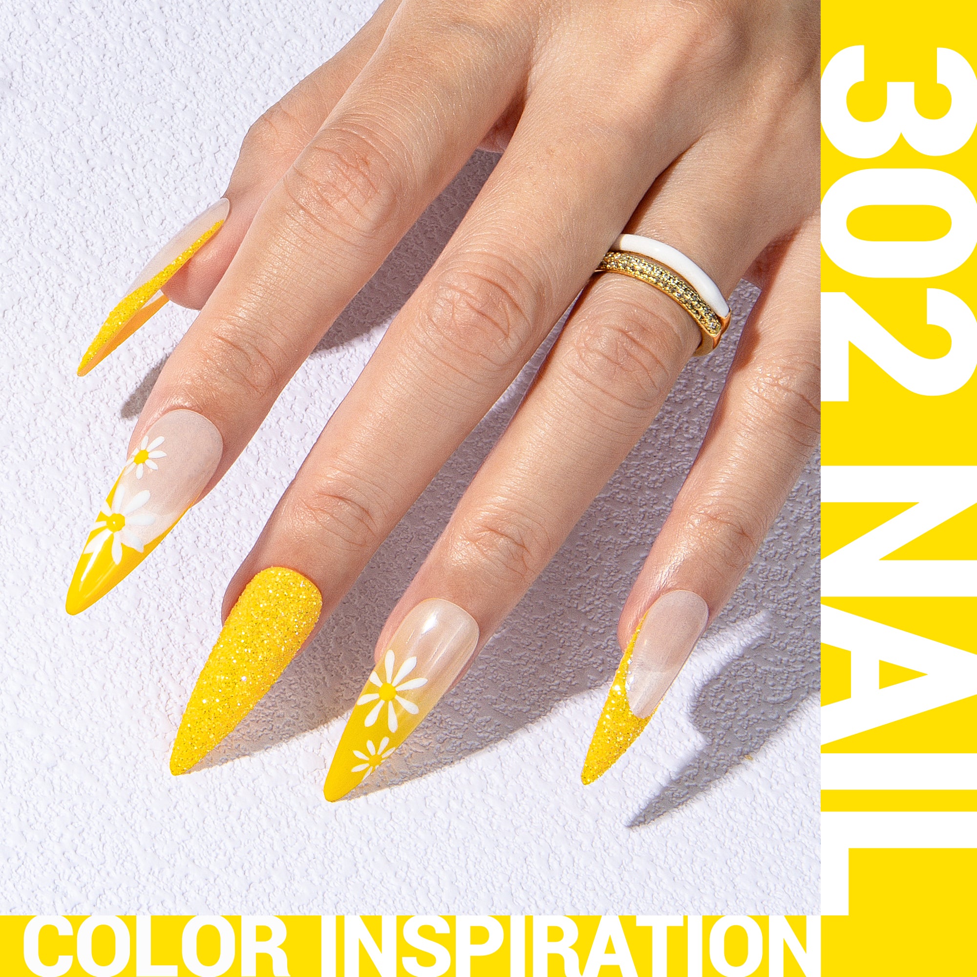 302 Almond Yellow - TPO-Free Thick Gel Nail Polish(15ml) - 图片4