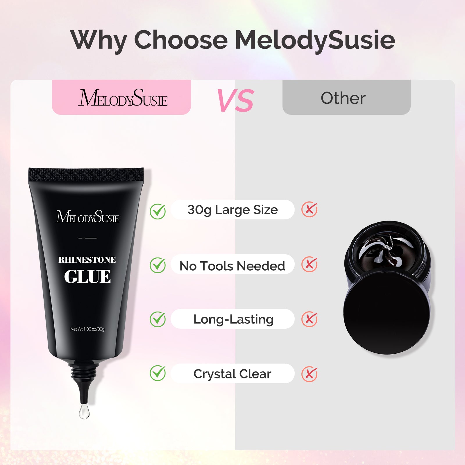 30g Nail Rhinestone Glue - 图片3