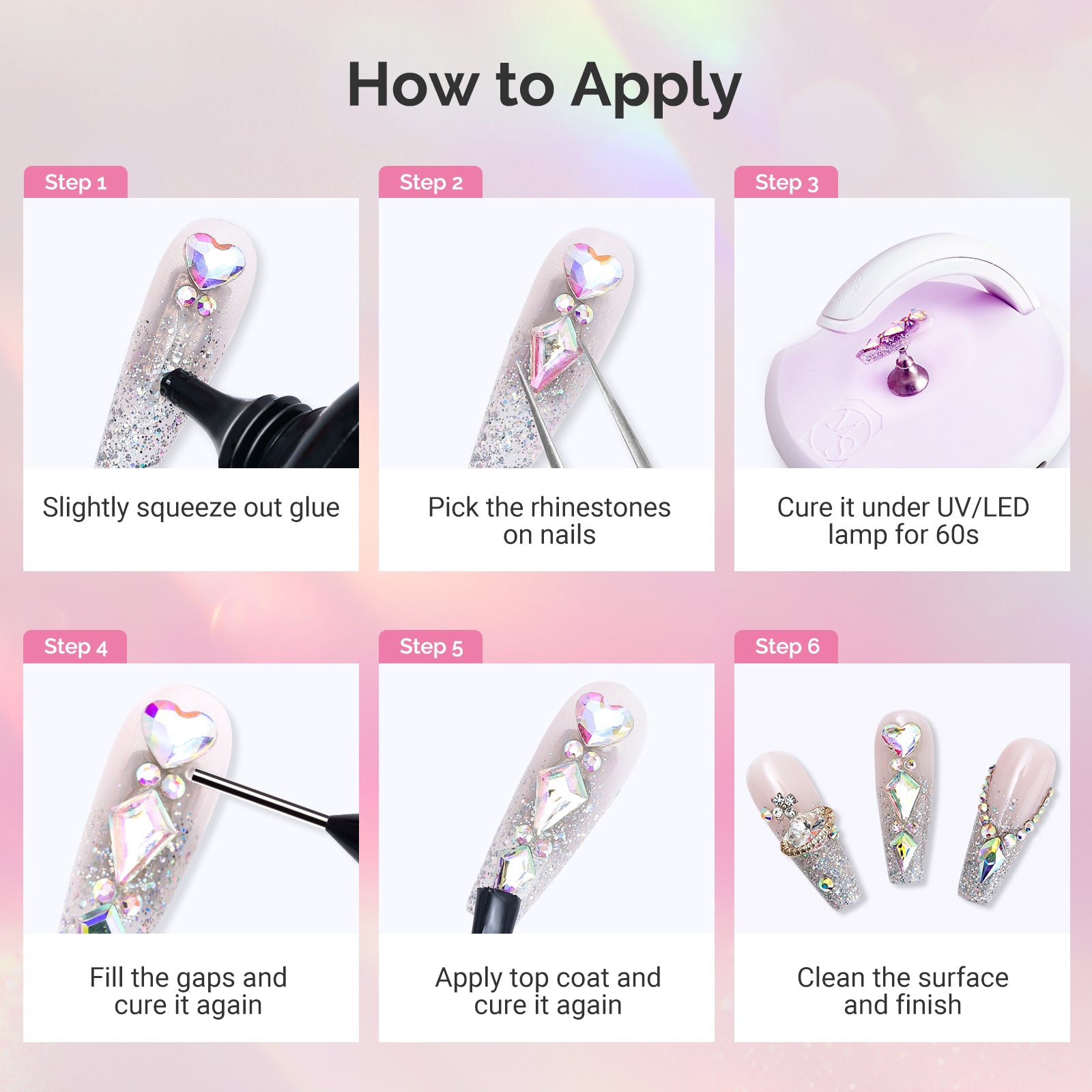 30g Nail Rhinestone Glue - 图片8