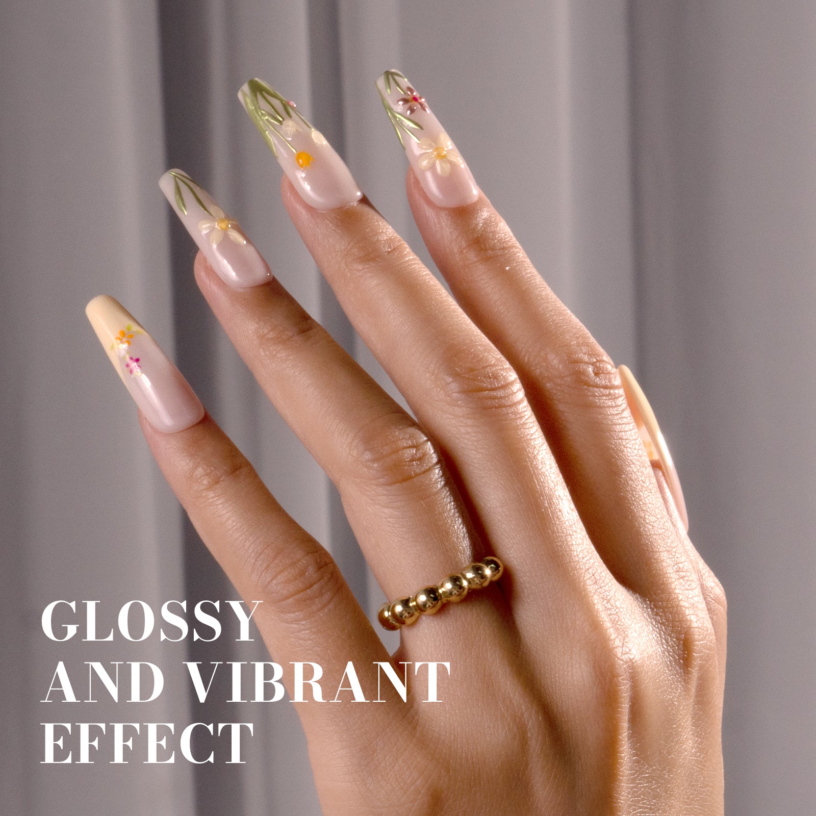 310 Creamy Yellow - TPO-Free Faster UV Curing Gel Nail Polish 0.5 fl oz/15ml - 图片5