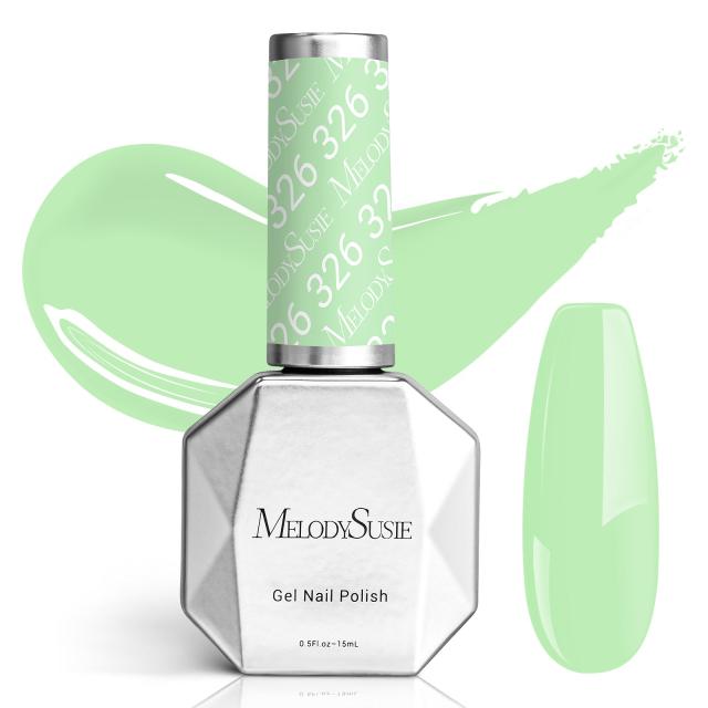 326 Bright Green - TPO-Free Faster UV Curing Gel Nail Polish 0.5 fl oz/15ml