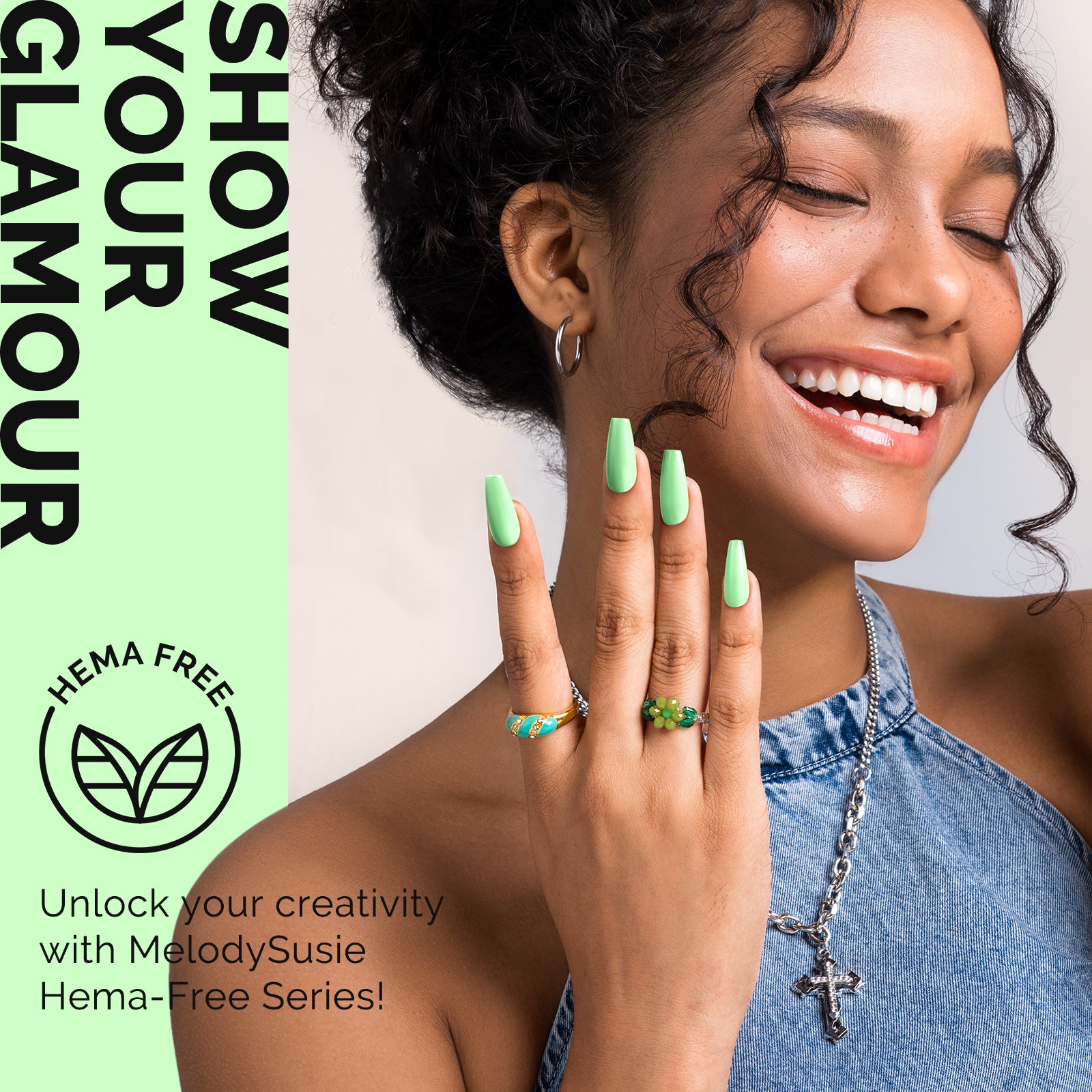 326 Light Green - HEMA-Free Gel Nail Polish 0.5 fl oz/15ml - 图片4