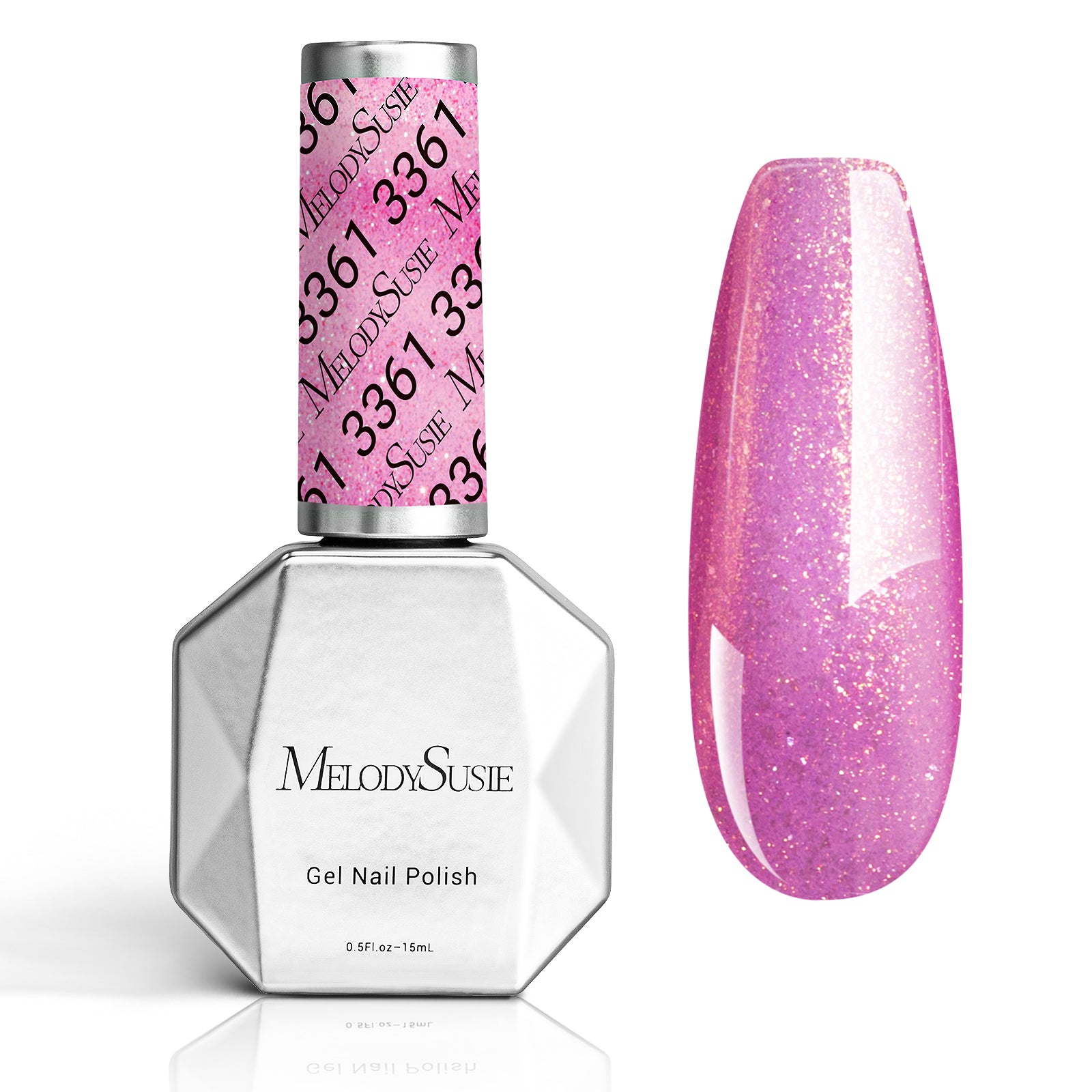 3361 Neon Aurora Purple - TPO-Free Thick Gel Nail Polish(15ml)