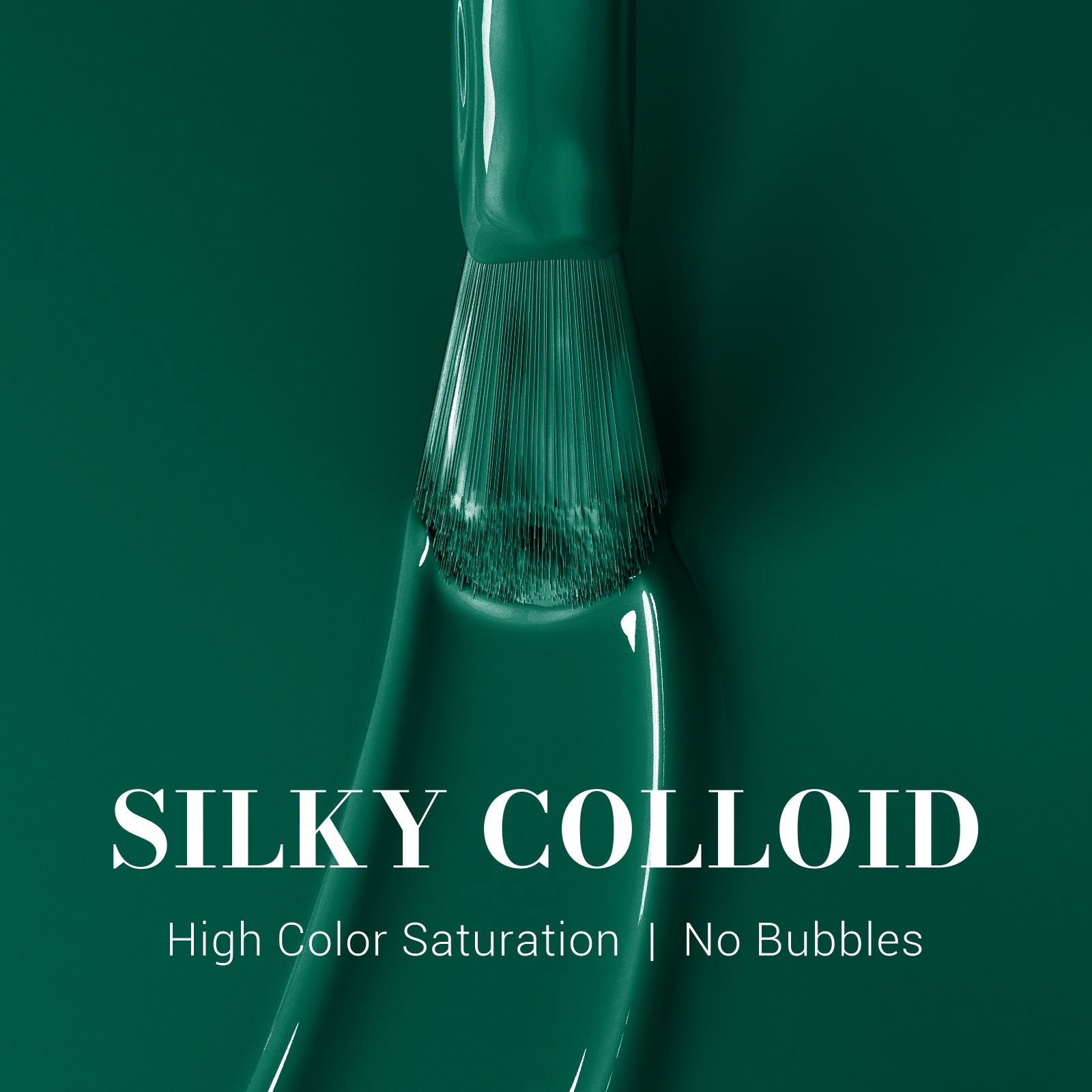 348 Green - TPO-Free Faster UV Curing Gel Nail Polish 0.5 fl oz/15ml - 图片2