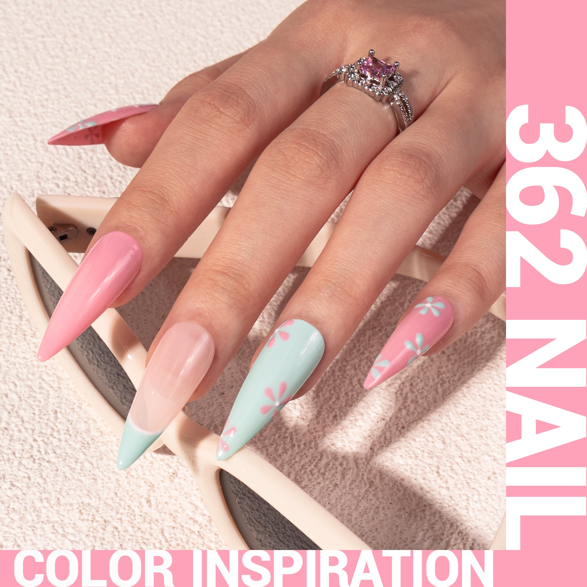 362 Twist Sweater Pink - TPO-Free Thick Gel Nail Polish(15ml) - 图片2