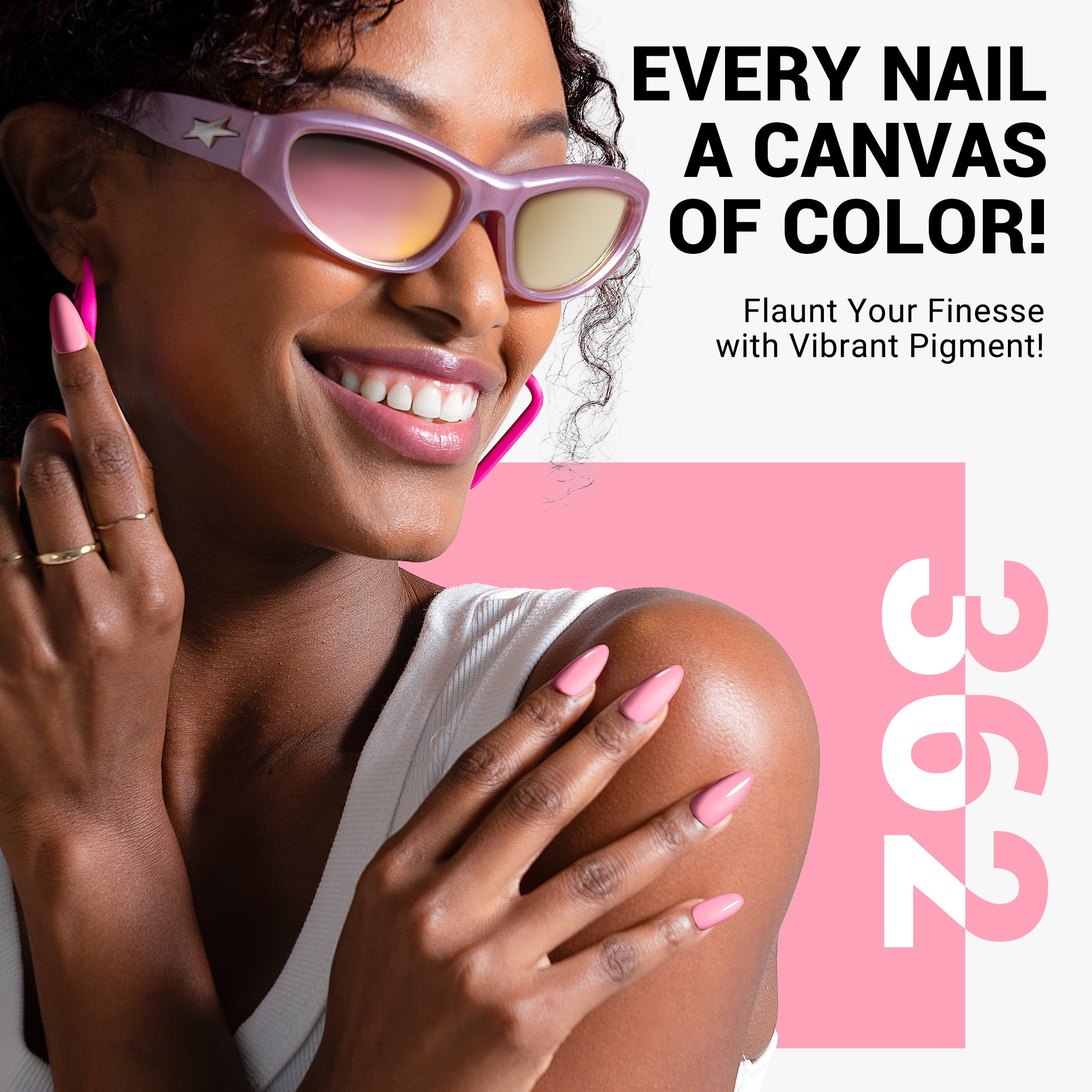 362 Twist Sweater Pink - TPO-Free Thick Gel Nail Polish(15ml) - 图片4