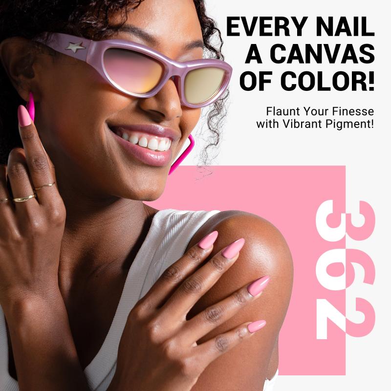 362 Twist Sweater Pink - TPO-Free Thick Gel Nail Polish(15ml)
