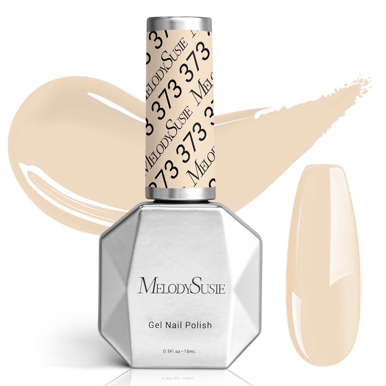 373 Beige - TPO-Free Faster UV Curing Gel Nail Polish 0.5 fl oz/15ml