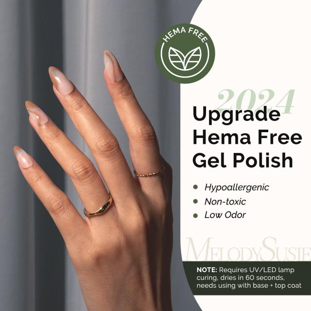 377 Caramel Brown - HEMA-Free Gel Nail Polish 0.5 fl oz/15ml