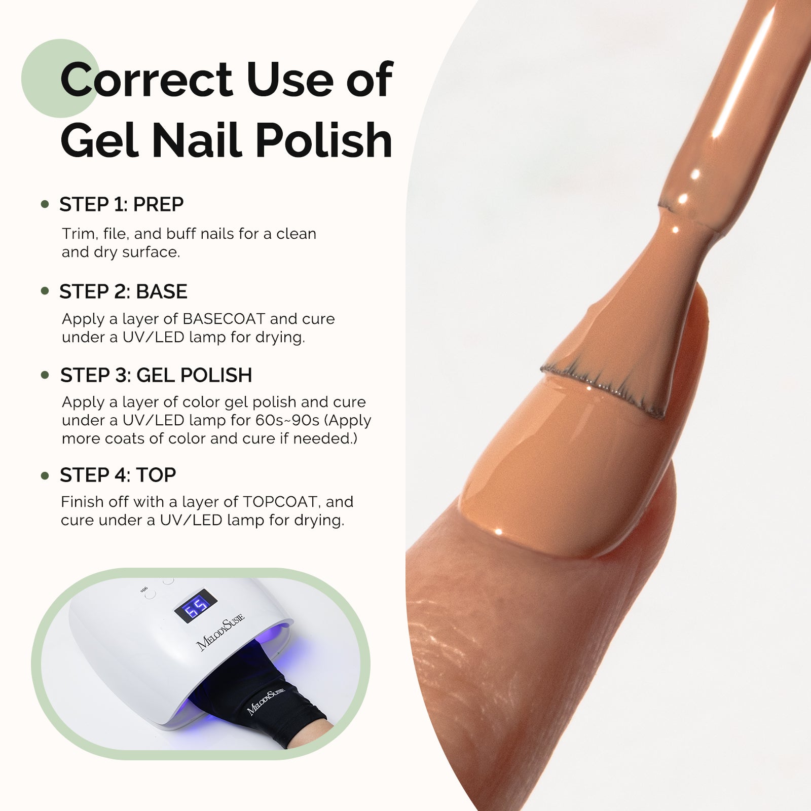 377 Caramel Brown - HEMA-Free Gel Nail Polish 0.5 fl oz/15ml - 图片5