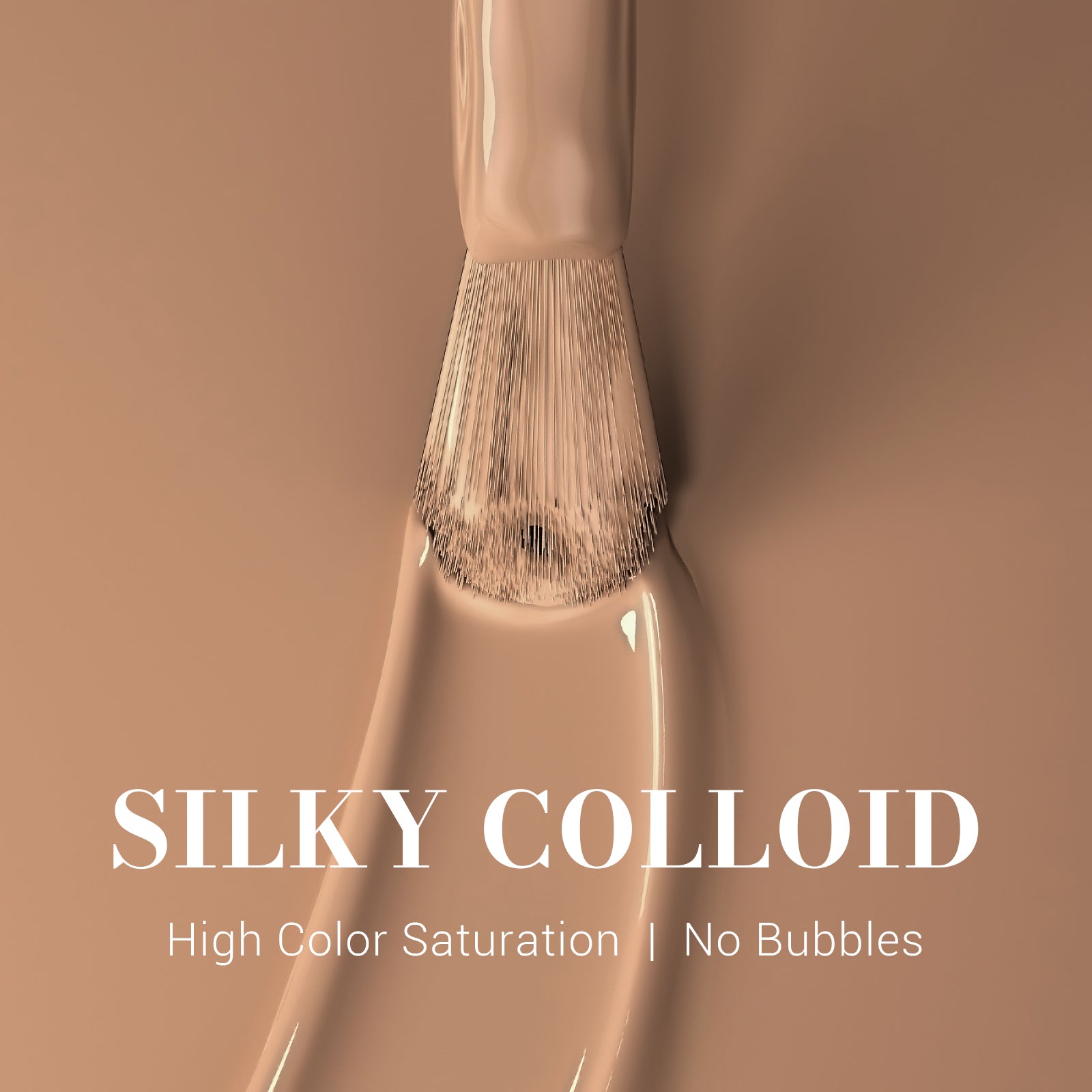 377 Nude Brown - TPO-Free Faster UV Curing Gel Nail Polish 0.5 fl oz/15ml - 图片2