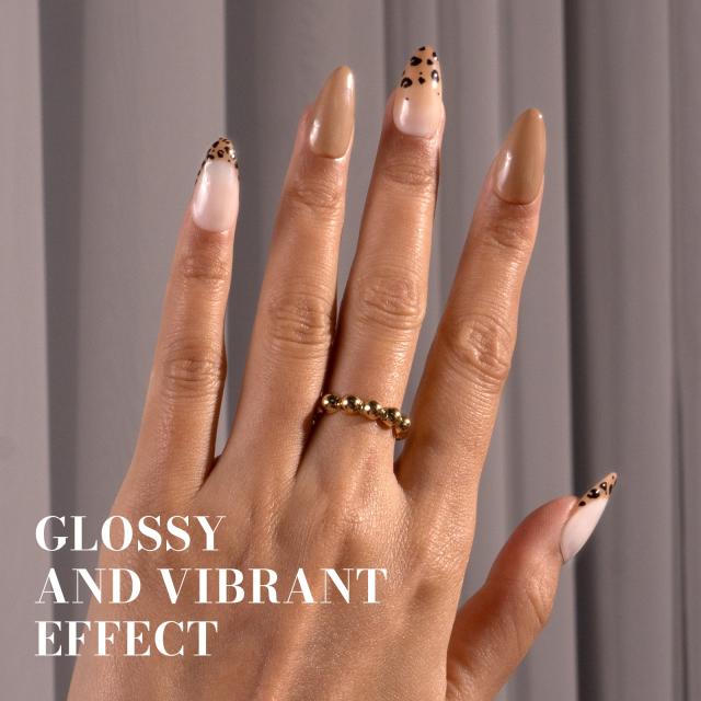 377 Nude Brown - TPO-Free Faster UV Curing Gel Nail Polish 0.5 fl oz/15ml