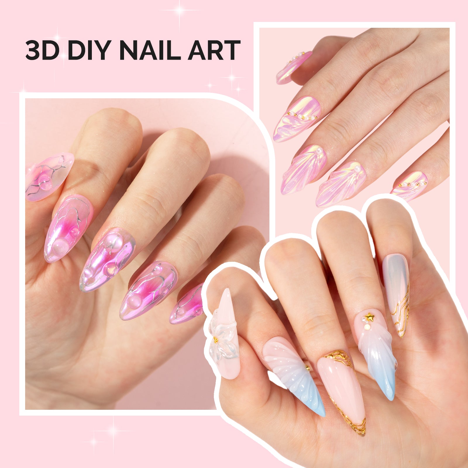 3D Sculpting Clear Nail Glue Gel - 图片4
