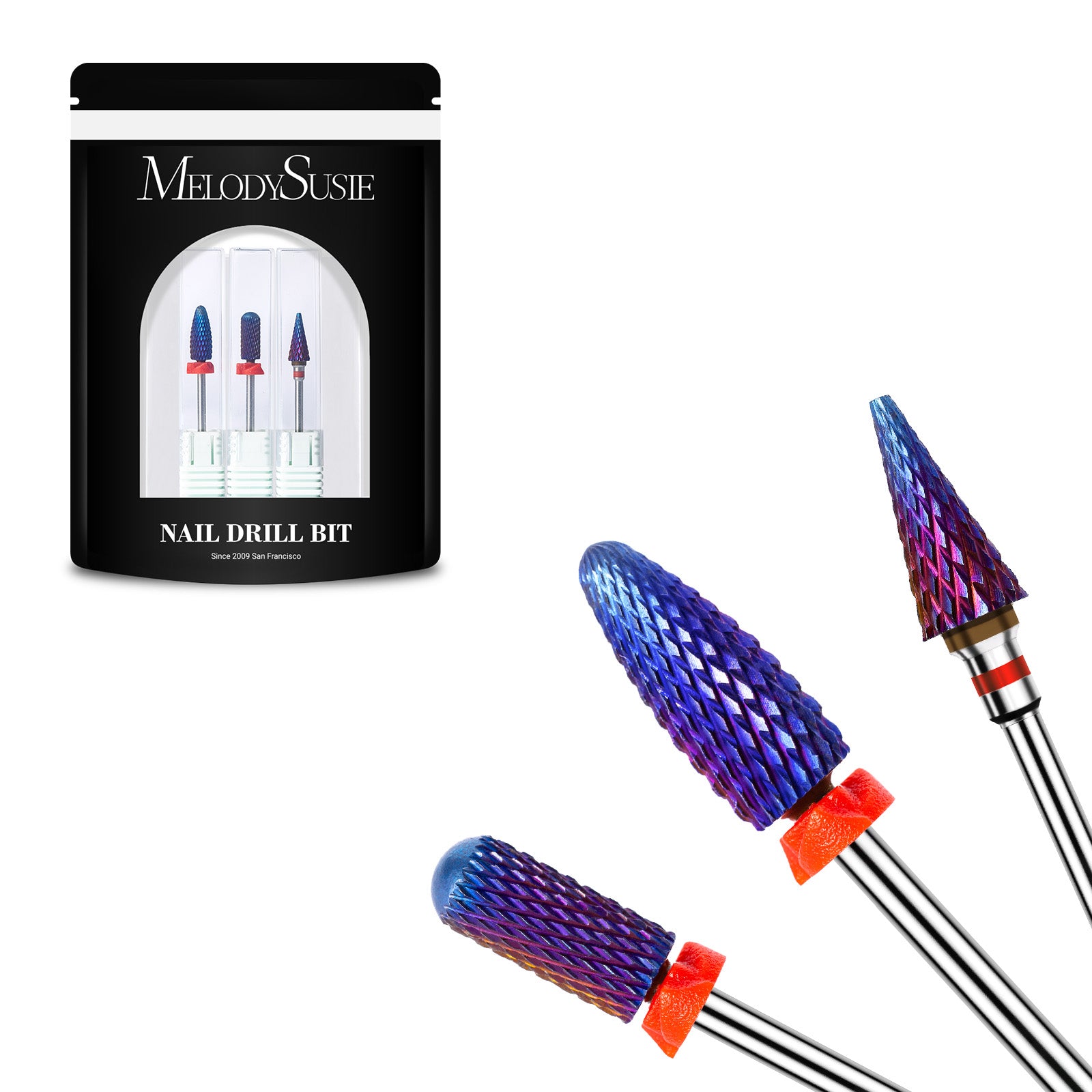 3Pcs Carbide Tungsten Nail Drill Bits Set - 图片17