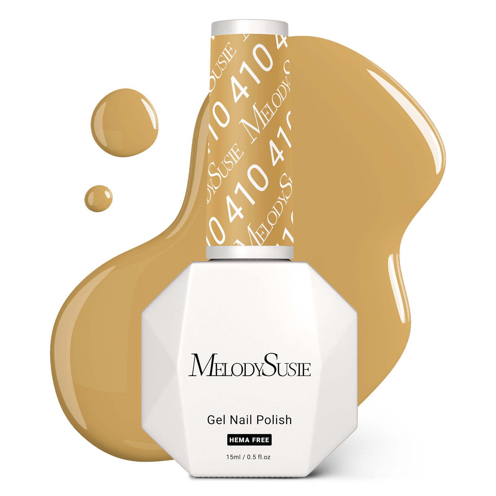 410 Straw Yellow - HEMA-Free Gel Nail Polish 0.5 fl oz/15ml