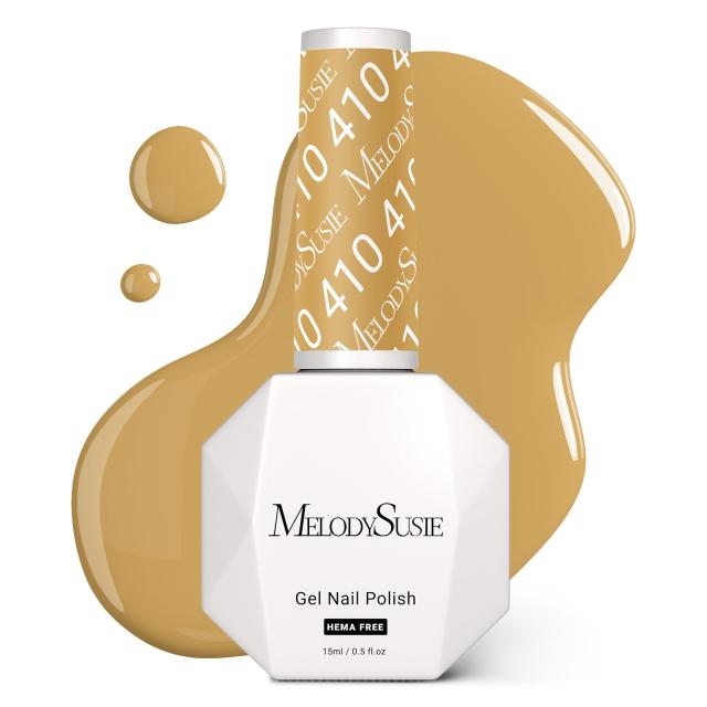 410 Straw Yellow - HEMA-Free Gel Nail Polish 0.5 fl oz/15ml