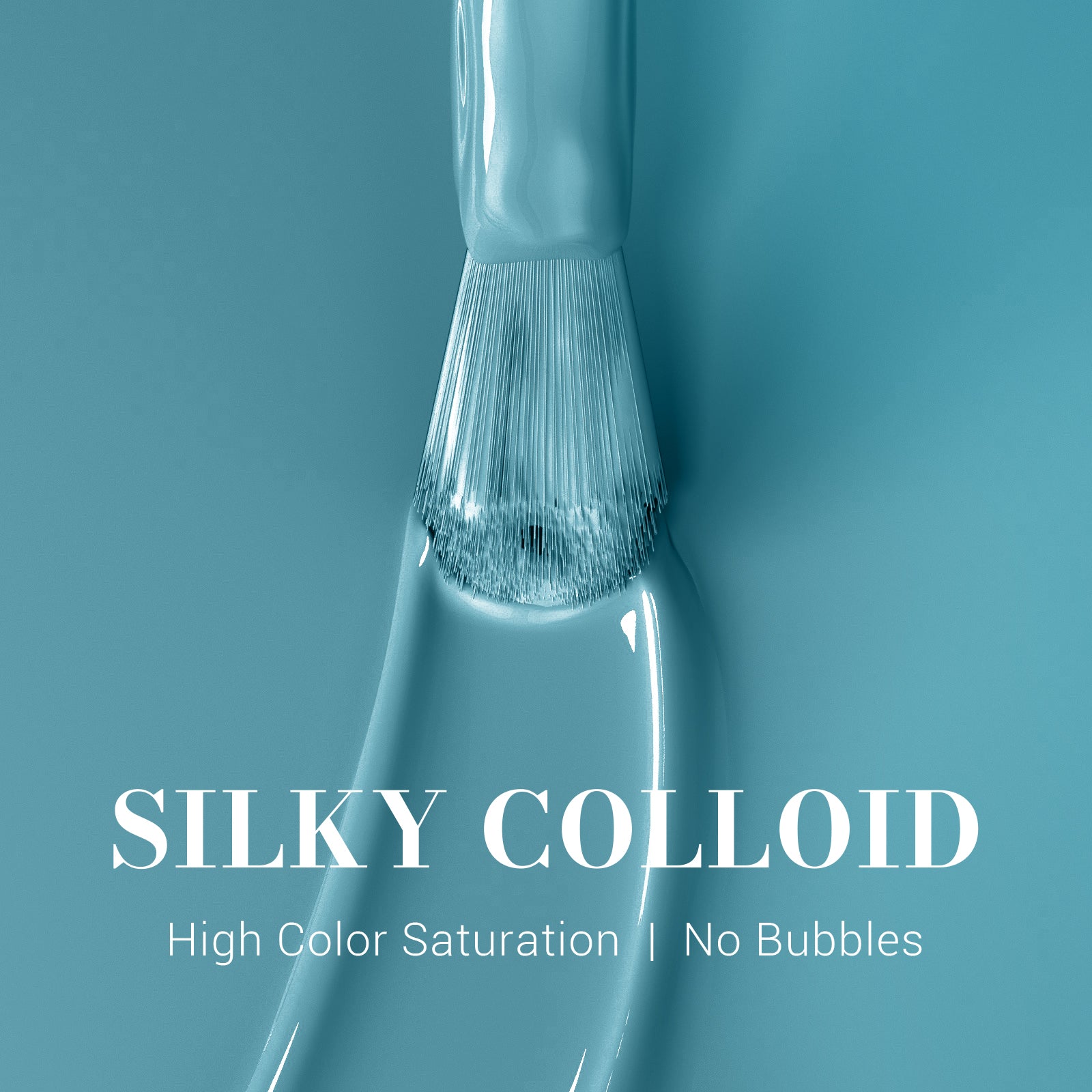 415 Dawn Blue - TPO-Free Faster UV Curing Gel Nail Polish 0.5 fl oz/15ml - 图片2