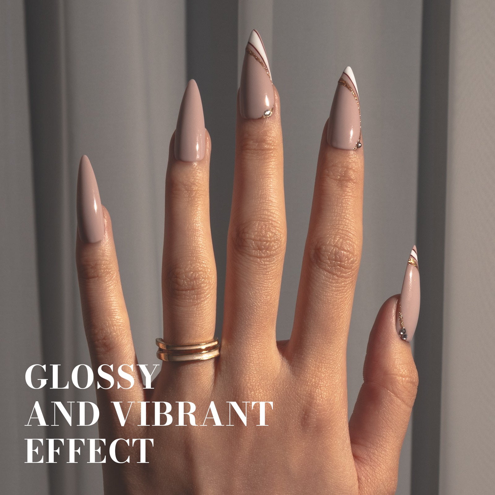 431 Neutral Nude - TPO-Free Faster UV Curing Gel Nail Polish 0.5 fl oz/15ml - 图片5