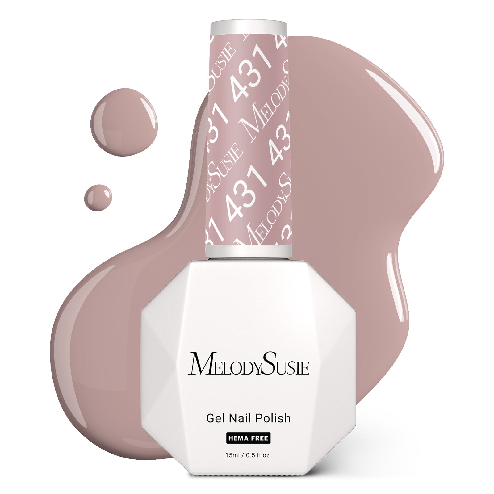 431 Neutral Nude - HEMA-Free Gel Nail Polish 0.5 fl oz/15ml