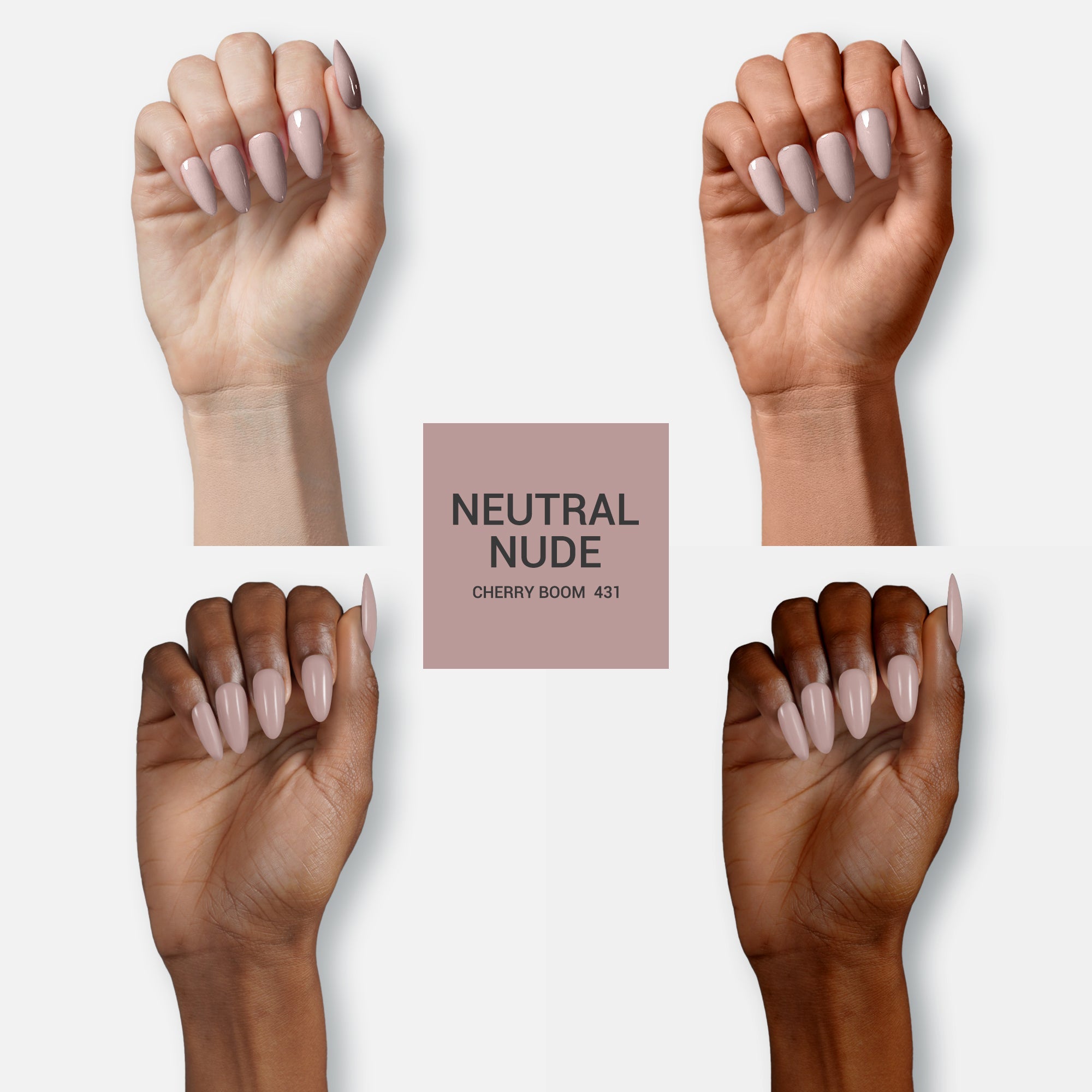 431 Tiramisu - TPO-Free Thick Gel Nail Polish(15ml) - 图片2