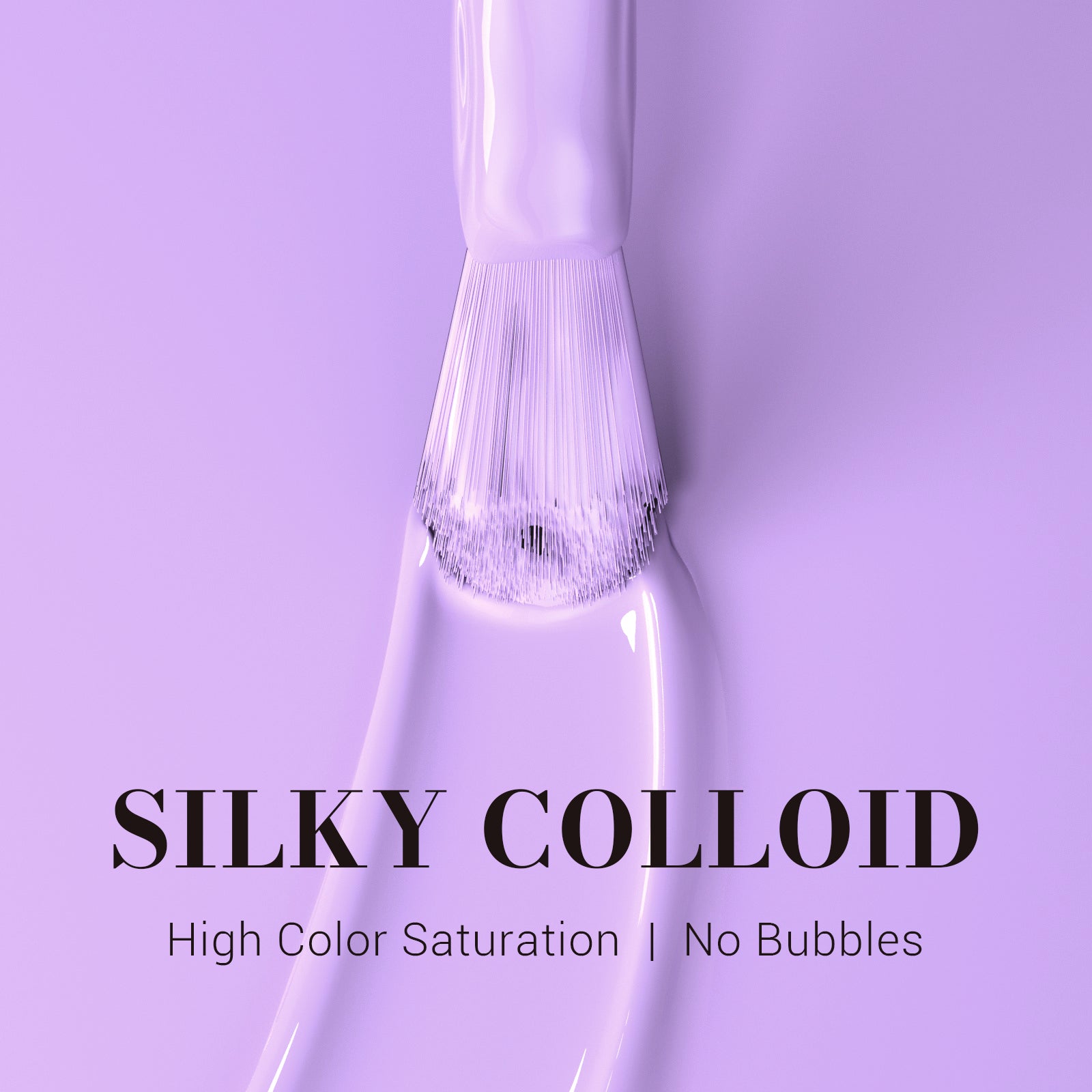 449 Light Purple - TPO-Free Faster UV Curing Gel Nail Polish 0.5 fl oz/15ml - 图片2