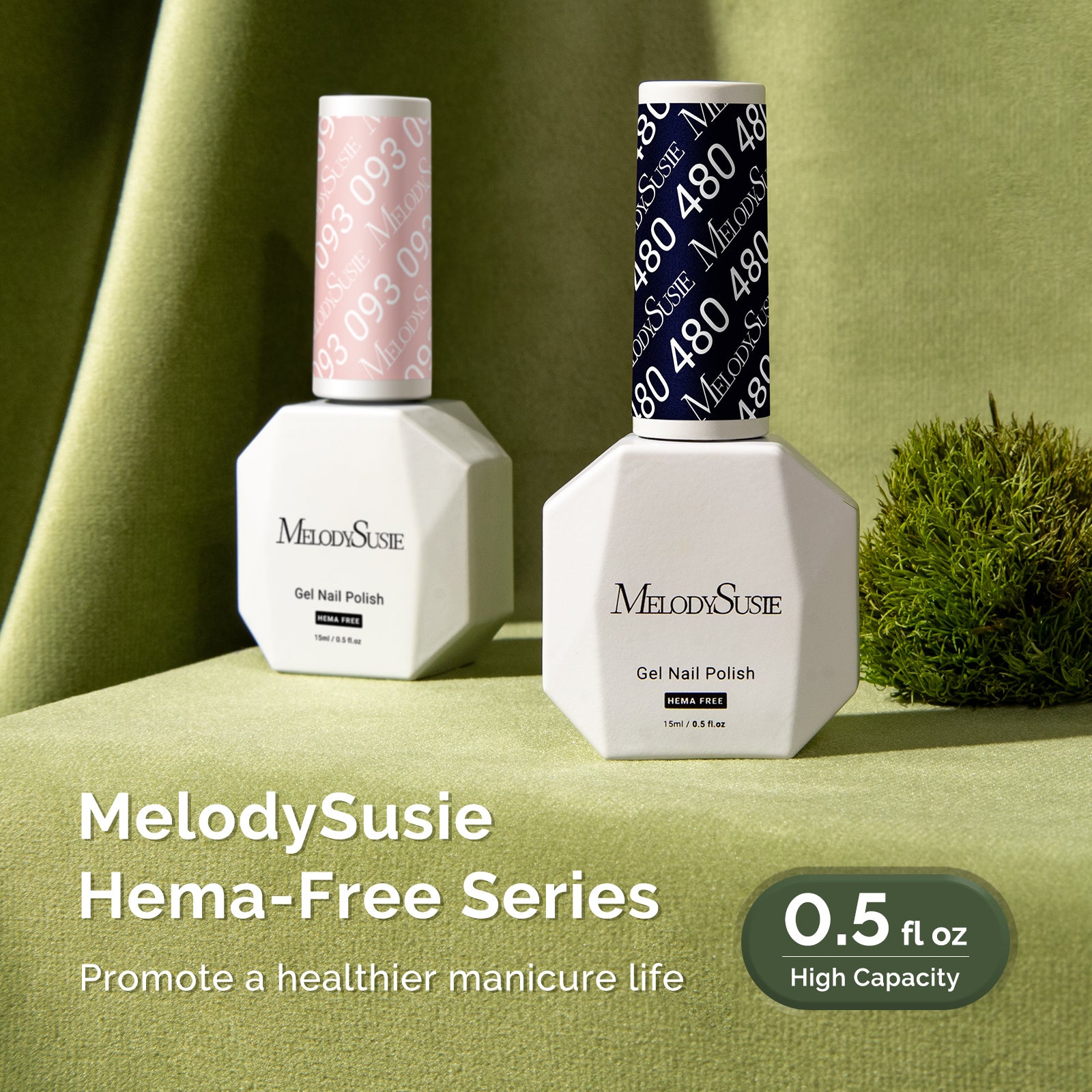 480 Black - HEMA-Free Gel Nail Polish 0.5 fl oz/15ml - 图片7