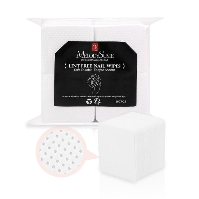 500 Pcs Lint Free Nail Wipes