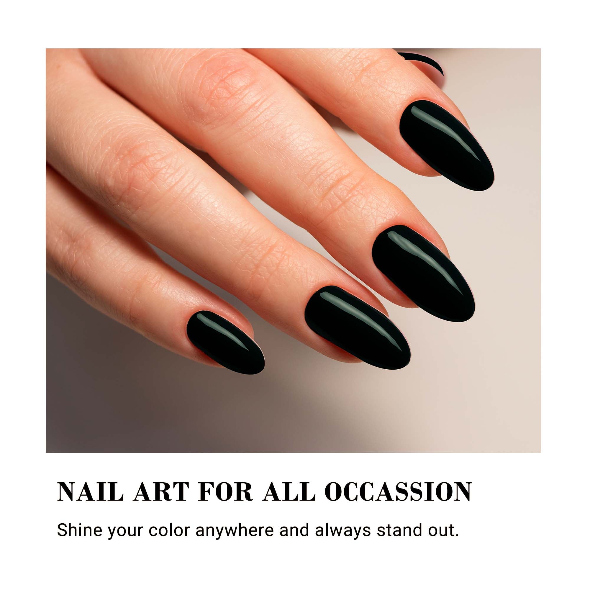 517 Blackish Green - TPO-Free Thick Gel Nail Polish (15ml) - 图片4