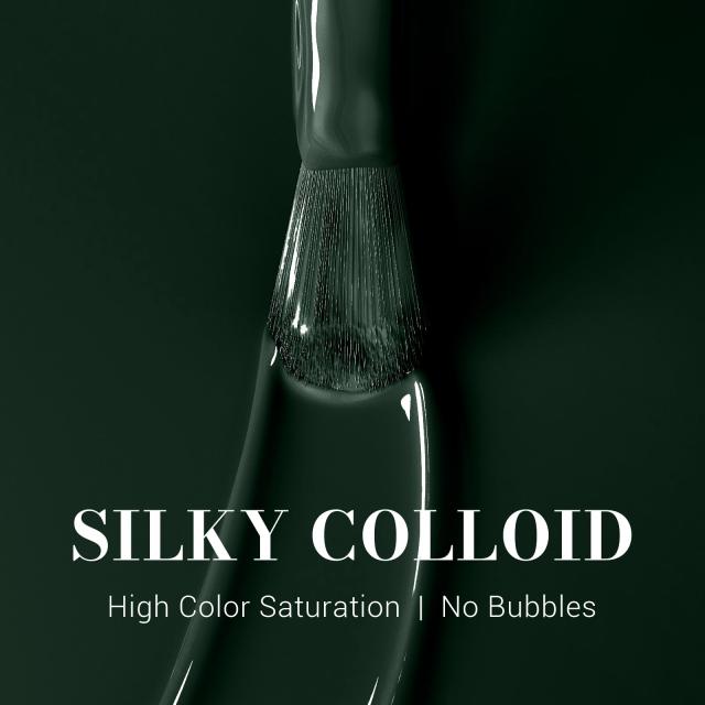 517 Greenish Black - TPO-Free Faster UV Curing Gel Nail Polish 0.5 fl oz/15ml