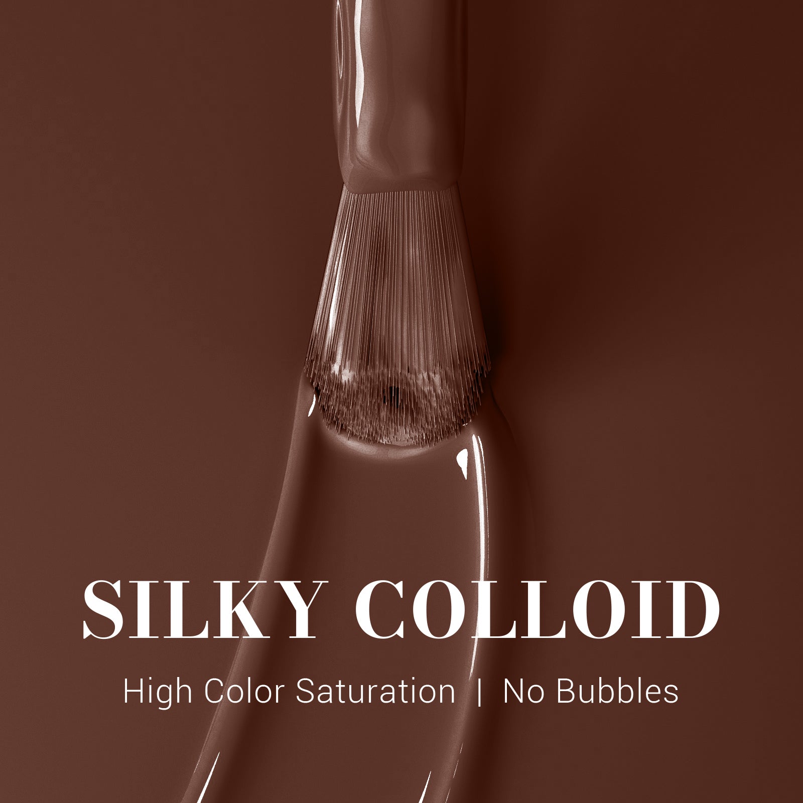 534 Brown - TPO-Free Faster UV Curing Gel Nail Polish 0.5 fl oz/15ml - 图片2