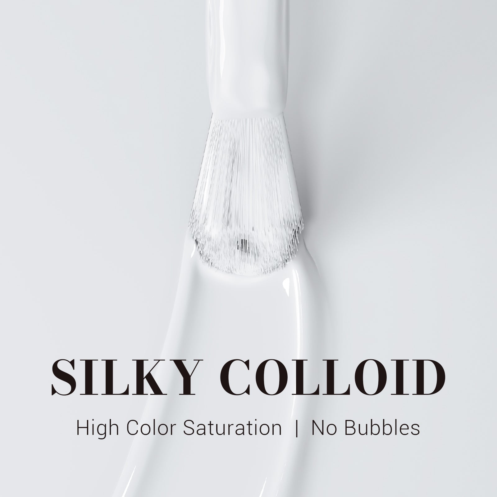 582 Gary White - TPO-Free Faster UV Curing Gel Nail Polish 0.5 fl oz/15ml - 图片2