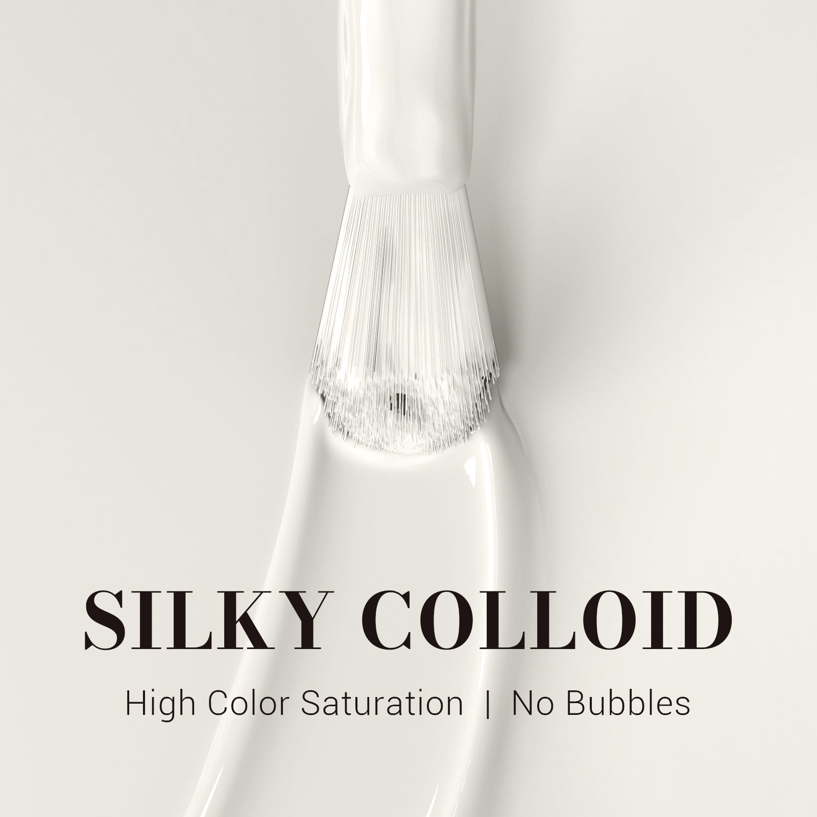 595 Egg White - TPO-Free Faster UV Curing Gel Nail Polish 0.5 fl oz/15ml - 图片2