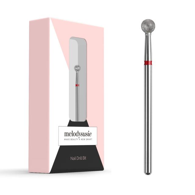 5mm Round Tapered Carbide Diamond Under Nail Cleaner Nail Drill Bit