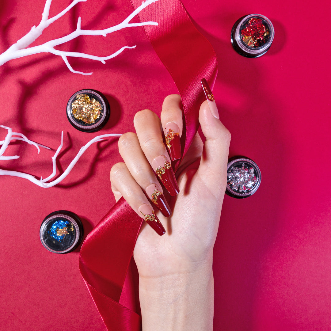 6-Box Nail Foils & Rhinestones - 图片3