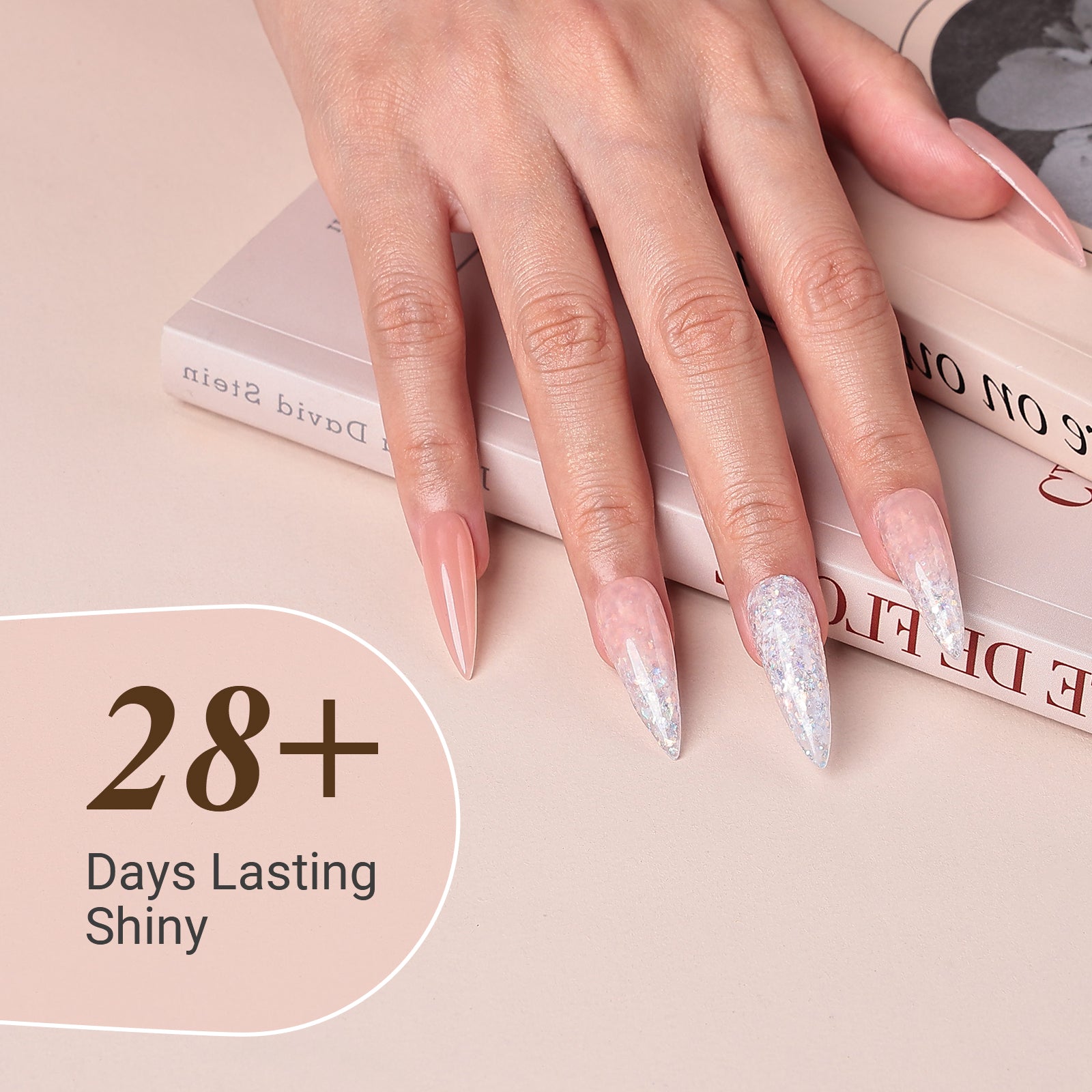 6 Colors Poly Nail Extension Gel Kit - Daily Nude - 图片8