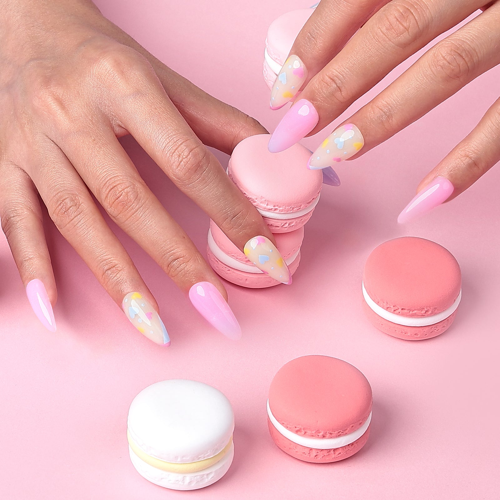 6 Colors Poly Nail Extension Gel Kit - 图片7