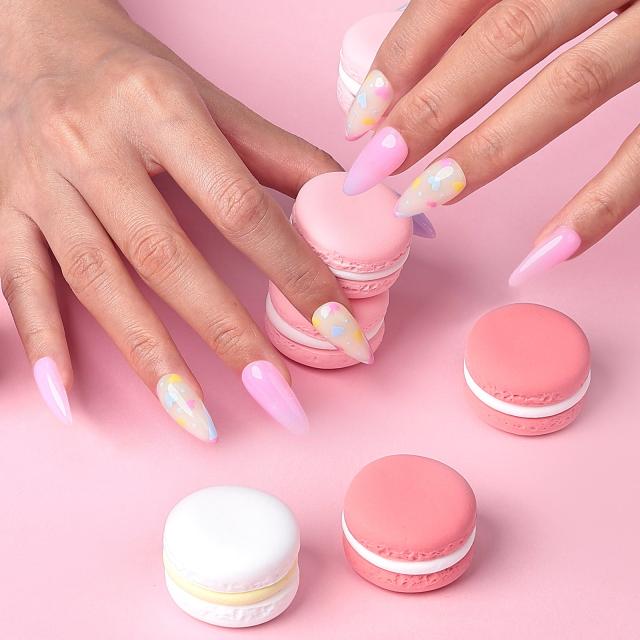 6 Colors Poly Nail Extension Gel Kit