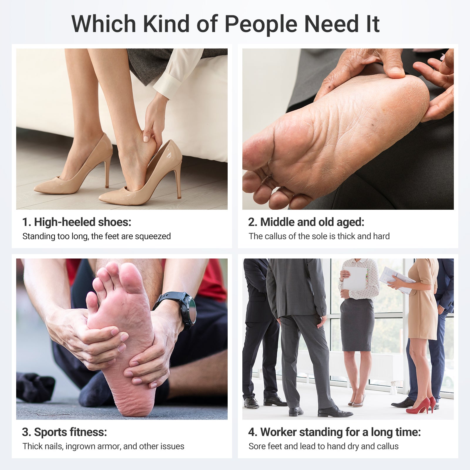 6Pcs Polish Pedicure Nail Drill Bits with 16 Holes Bits Holder Set - 图片8