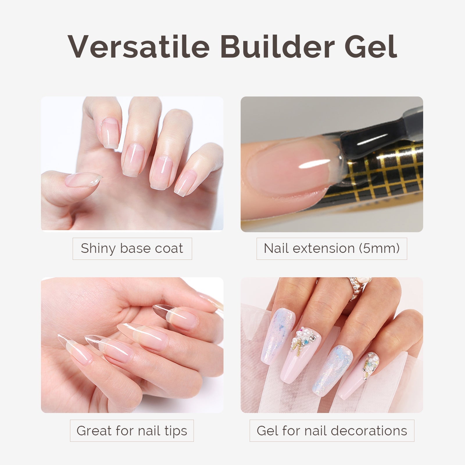 7 in 1 Clear Builder Gel 15ml - 图片5