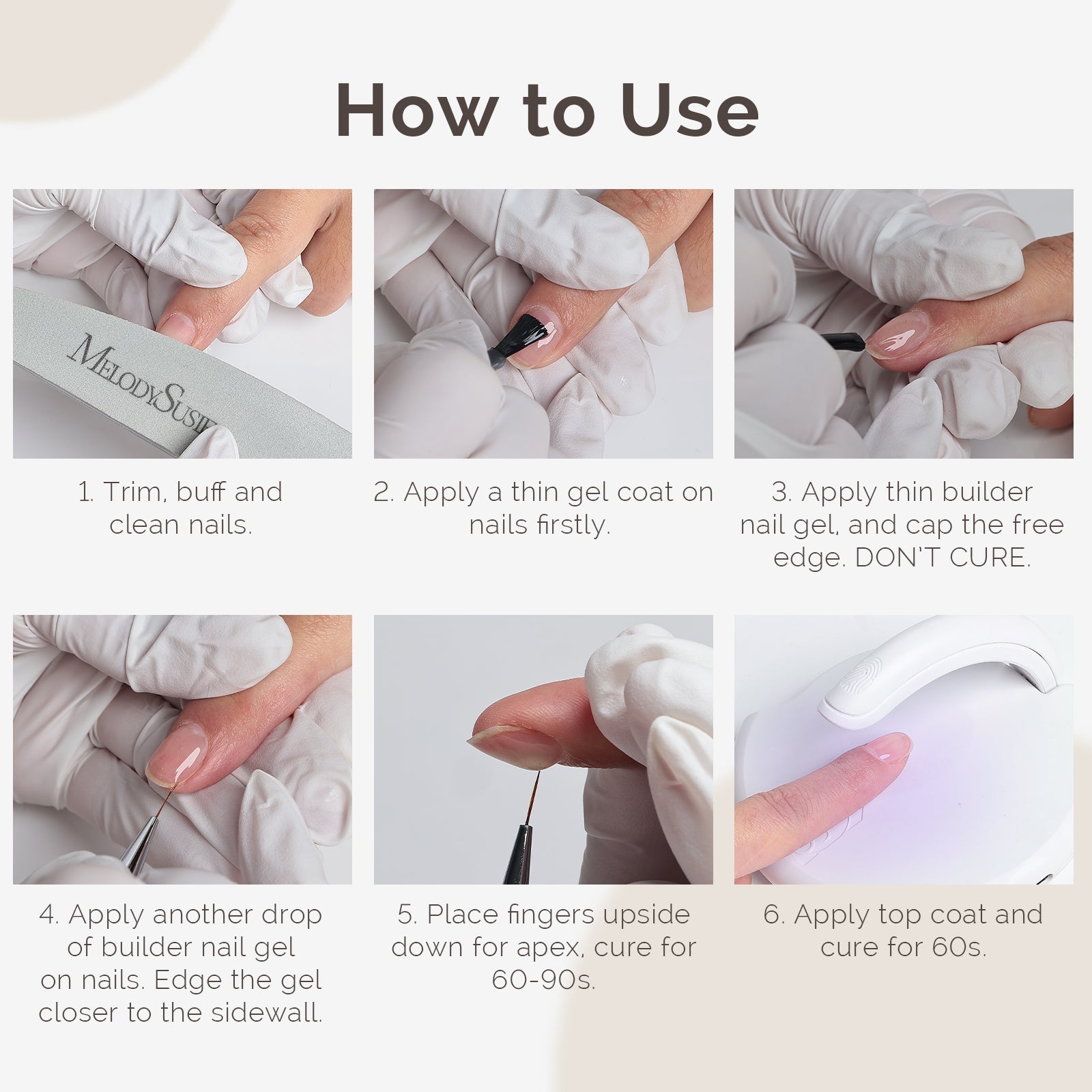 7 in 1 Clear Builder Gel 15ml - 图片8