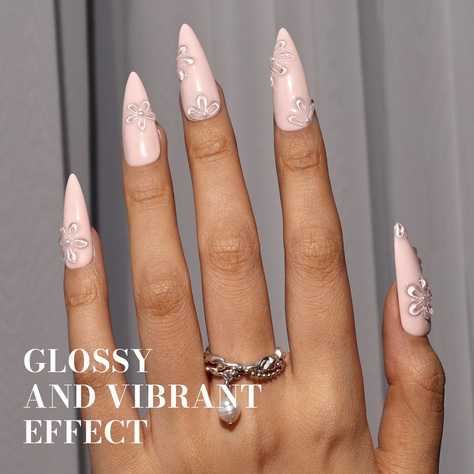 093 nude pink - TPO-Free Faster UV Curing Gel Nail Polish 0.5 fl oz/15ml - 图片5