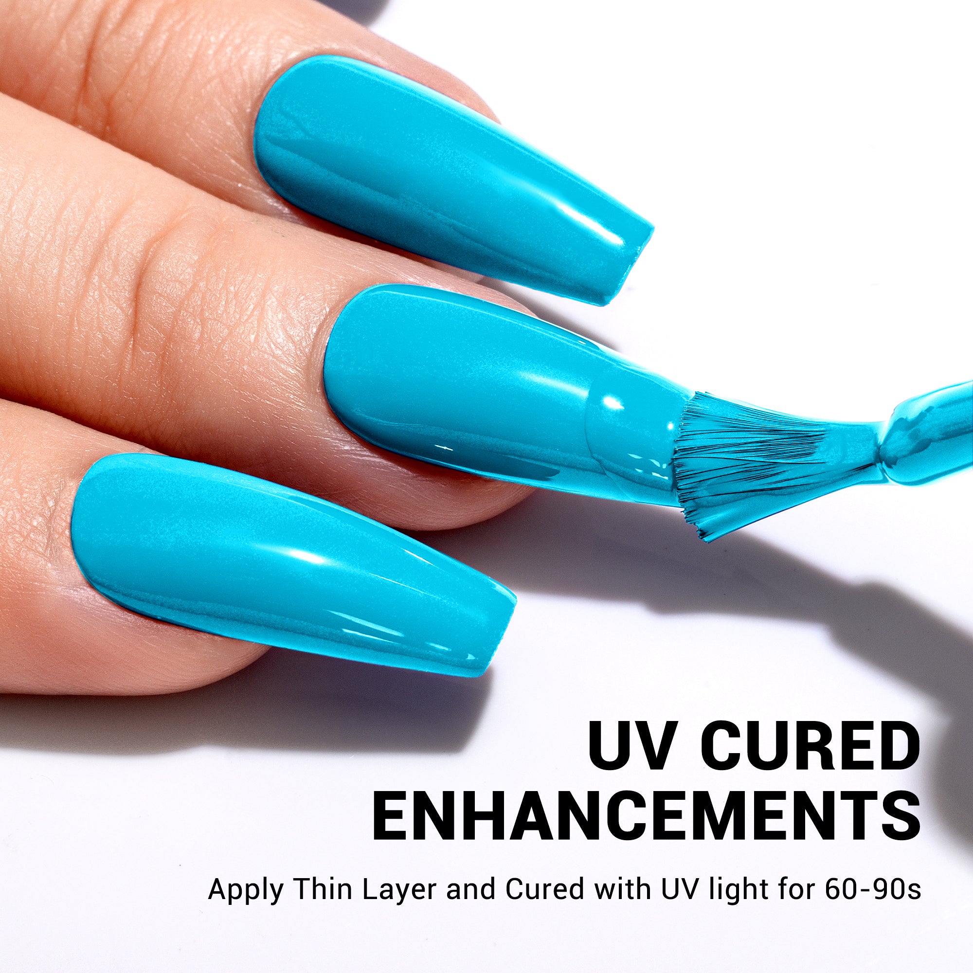 938 Fair Isle Knit Blue - TPO-Free Thick Gel Nail Polish(15ml) - 图片5