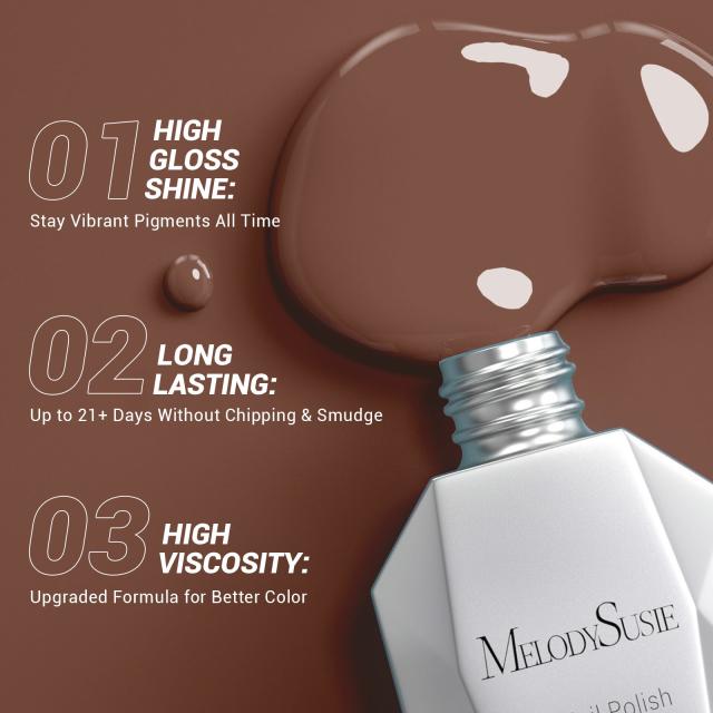 A1202 Brown - TPO-Free Thick Gel Nail Polish(15ml)