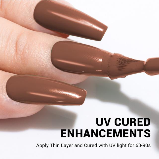 A1202 Brown - TPO-Free Thick Gel Nail Polish(15ml)