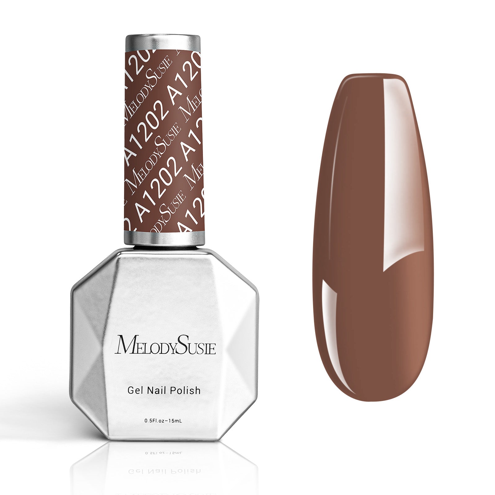 A1202 Brown - TPO-Free Thick Gel Nail Polish(15ml)