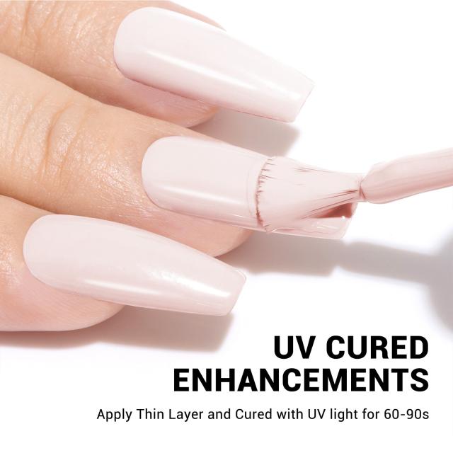 A1401 Pink White - TPO-Free Thick Gel Nail Polish(15ml)