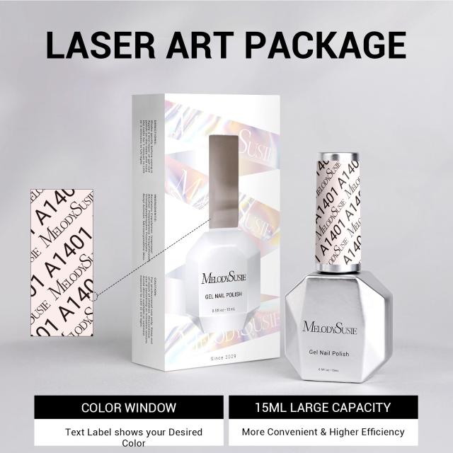 A1401 Pink White - TPO-Free Thick Gel Nail Polish(15ml)