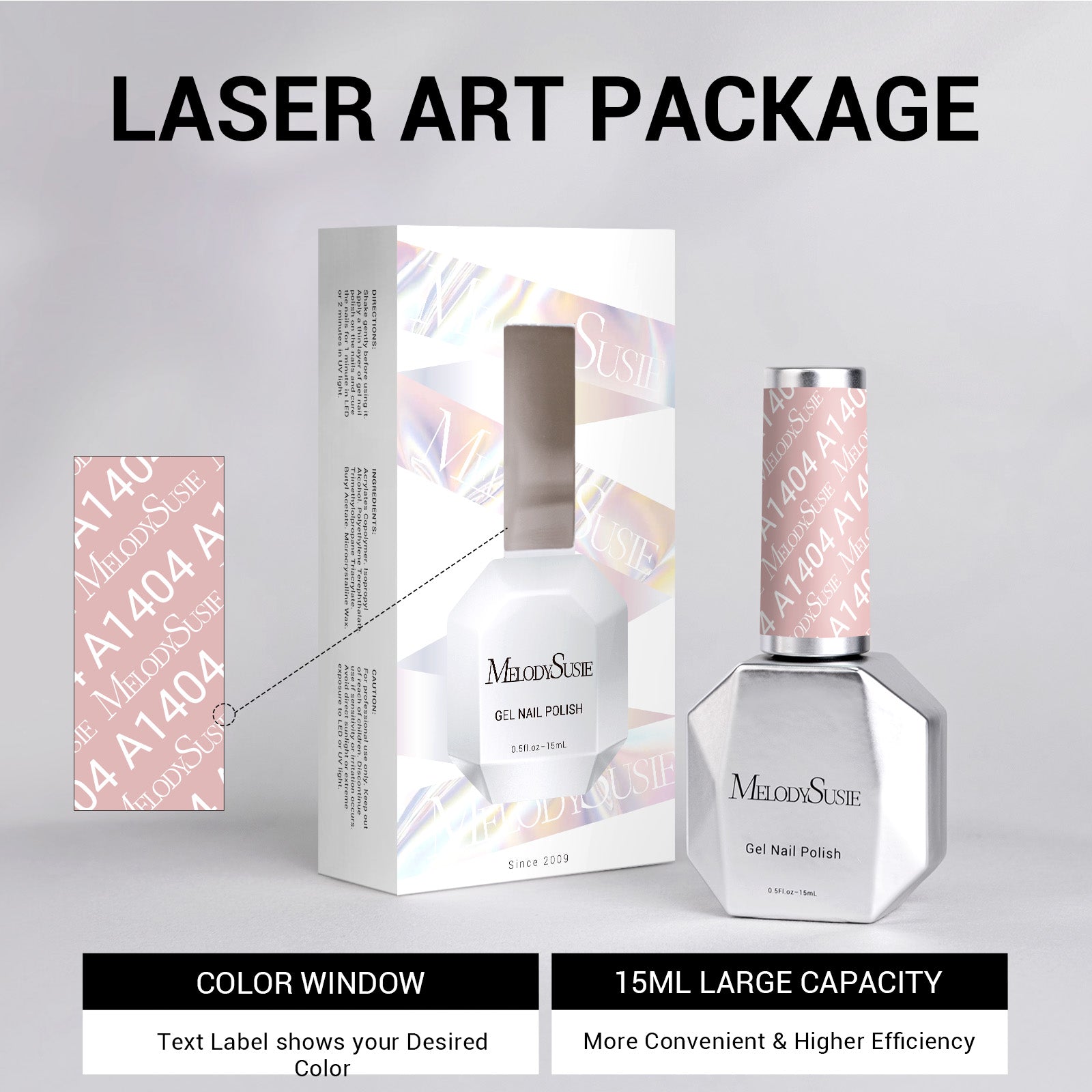 A1404 Nude Pink - TPO-Free Thick Gel Nail Polish(15ml) - 图片6