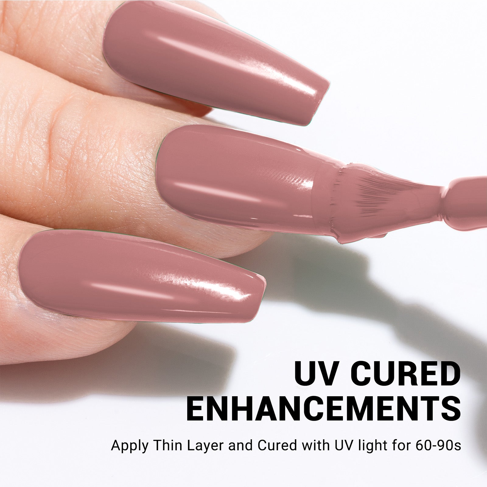 A1405 Pink - TPO-Free Thick Gel Nail Polish(15ml) - 图片5