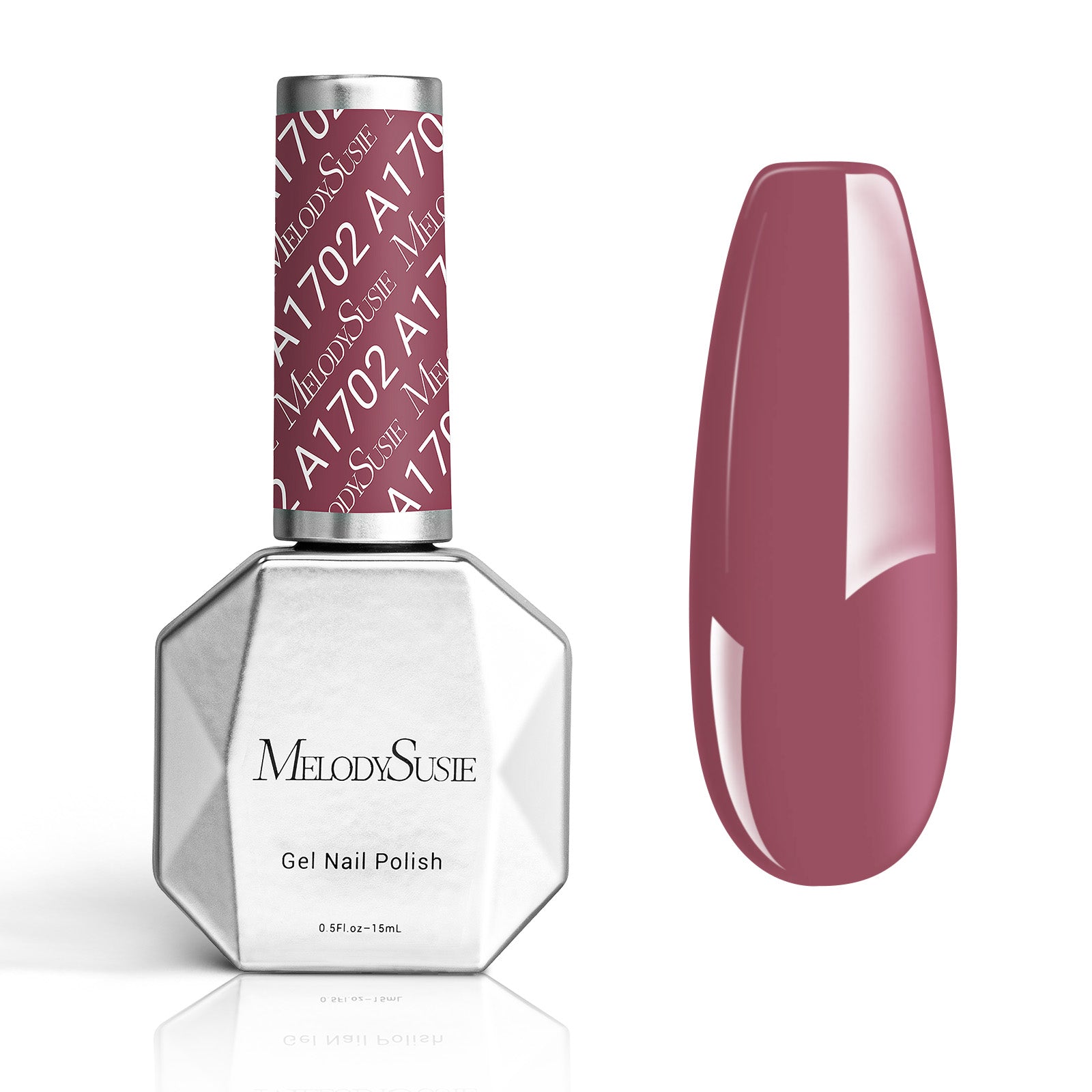 A1702 Gray Purple - TPO-Free Thick Gel Nail Polish(15ml)